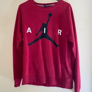 Air Jordan- Sweatshirt Red